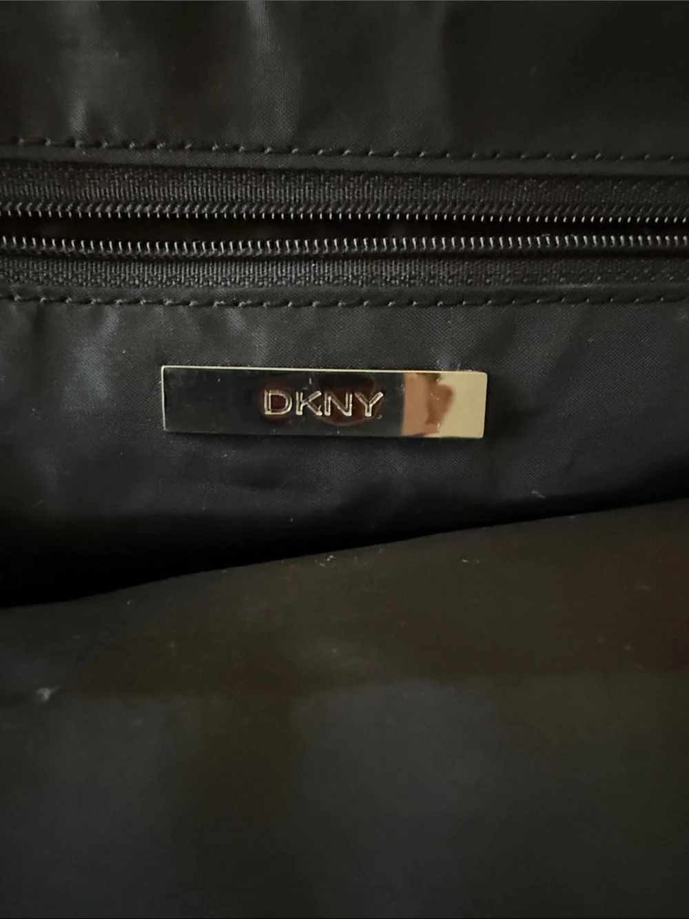 DKNY Orange Patent Convertible Chain Clutch Shoulder Bag Y2K East West Evening